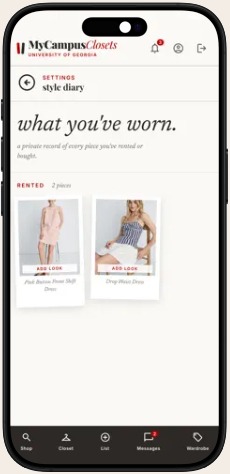 Your style diary of everything you've worn
