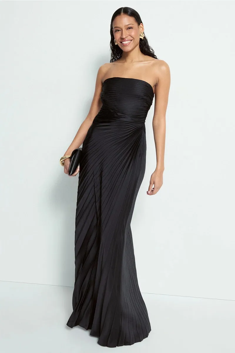 Bianca Pleated Gown